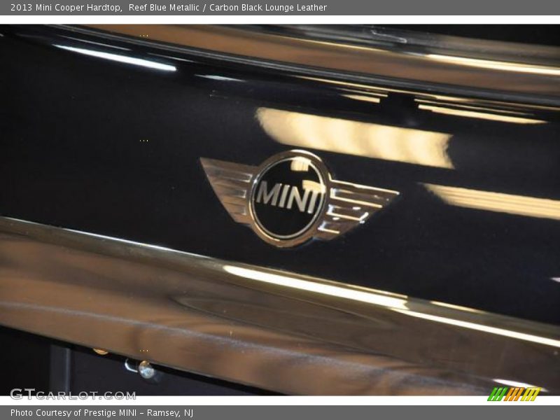 Reef Blue Metallic / Carbon Black Lounge Leather 2013 Mini Cooper Hardtop