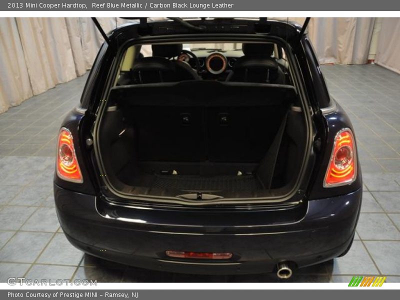 Reef Blue Metallic / Carbon Black Lounge Leather 2013 Mini Cooper Hardtop