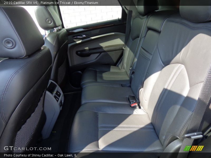 Platinum Ice Tricoat / Ebony/Titanium 2010 Cadillac SRX V6