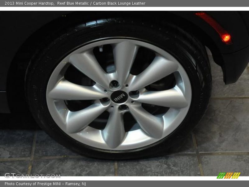 Reef Blue Metallic / Carbon Black Lounge Leather 2013 Mini Cooper Hardtop