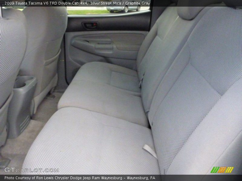 Silver Streak Mica / Graphite Gray 2009 Toyota Tacoma V6 TRD Double Cab 4x4
