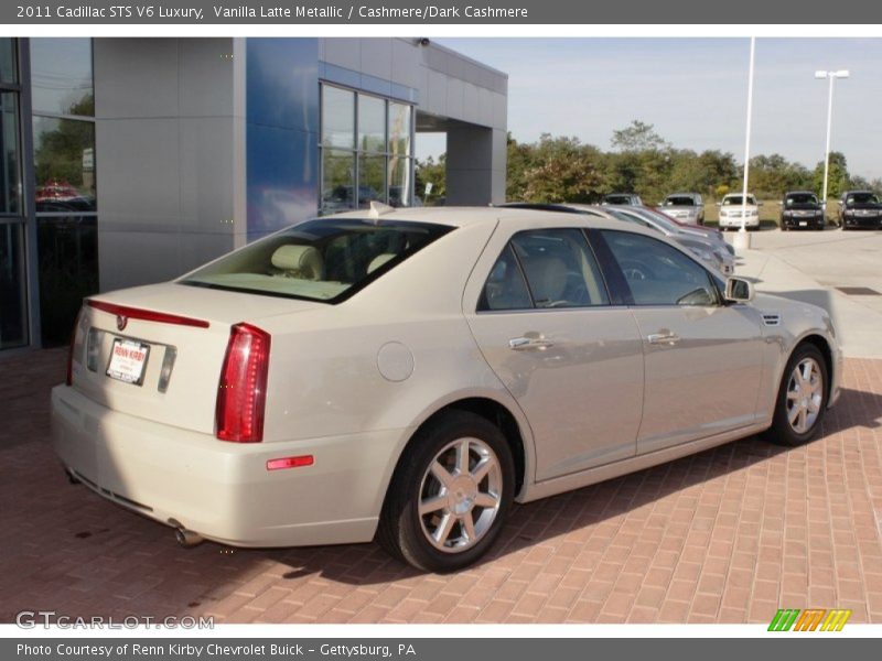 Vanilla Latte Metallic / Cashmere/Dark Cashmere 2011 Cadillac STS V6 Luxury