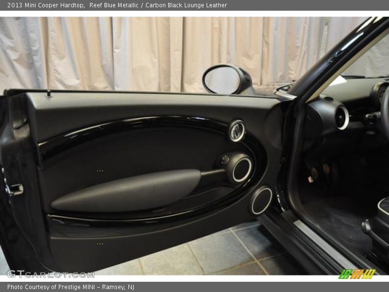 Reef Blue Metallic / Carbon Black Lounge Leather 2013 Mini Cooper Hardtop
