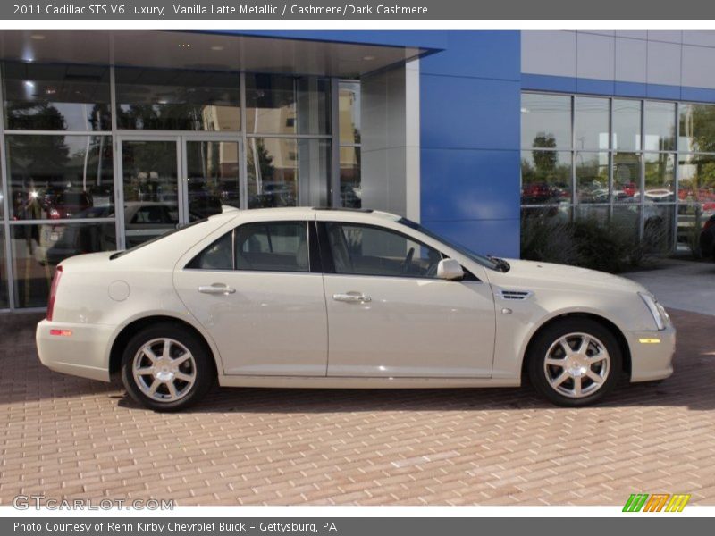 Vanilla Latte Metallic / Cashmere/Dark Cashmere 2011 Cadillac STS V6 Luxury