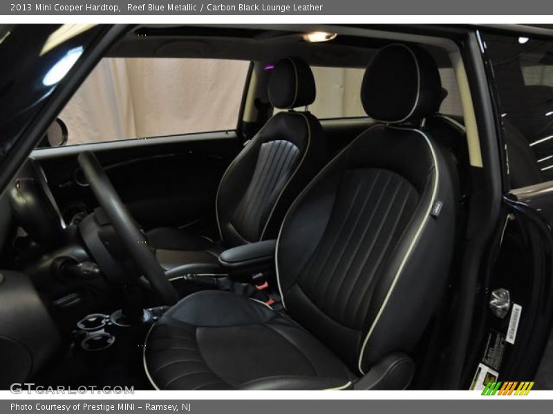 Reef Blue Metallic / Carbon Black Lounge Leather 2013 Mini Cooper Hardtop