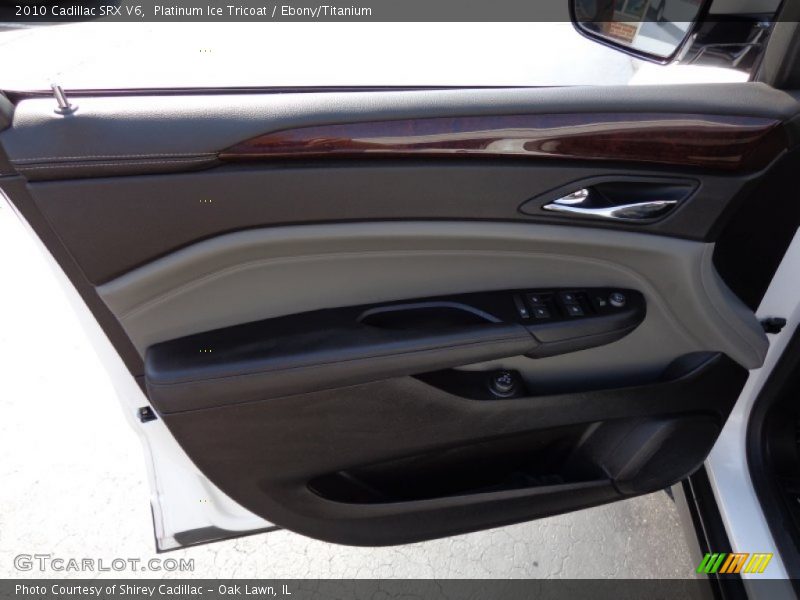 Platinum Ice Tricoat / Ebony/Titanium 2010 Cadillac SRX V6