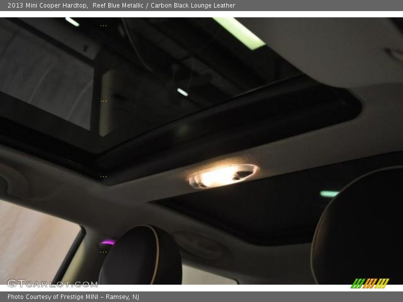 Reef Blue Metallic / Carbon Black Lounge Leather 2013 Mini Cooper Hardtop