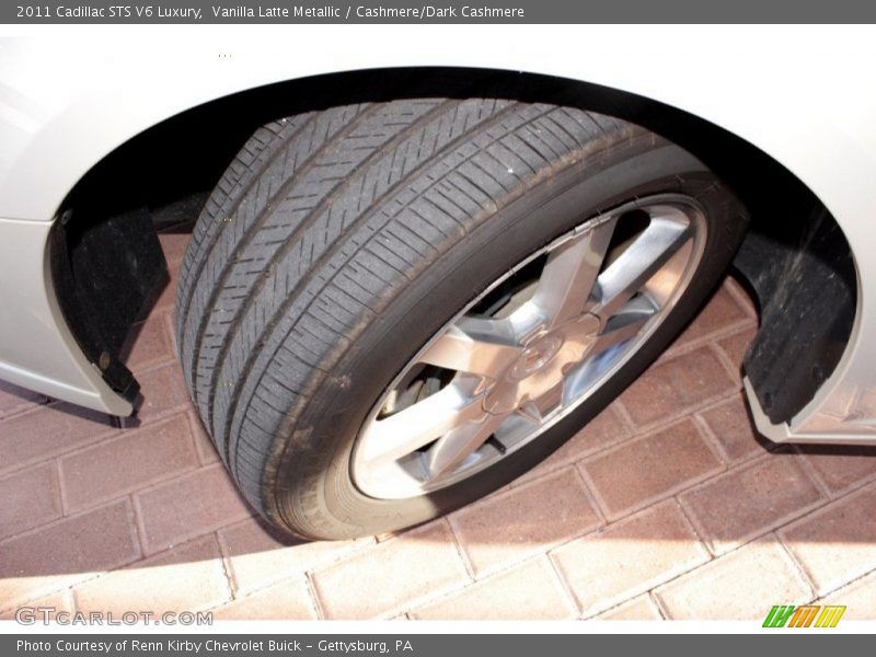 Vanilla Latte Metallic / Cashmere/Dark Cashmere 2011 Cadillac STS V6 Luxury