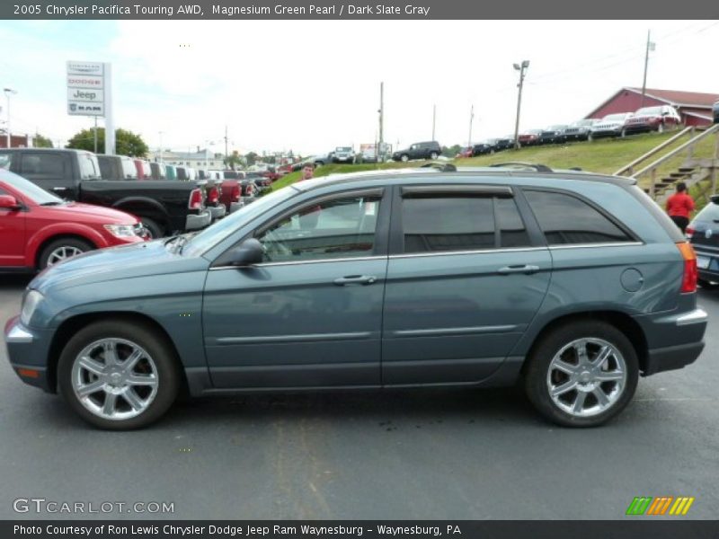 Magnesium Green Pearl / Dark Slate Gray 2005 Chrysler Pacifica Touring AWD