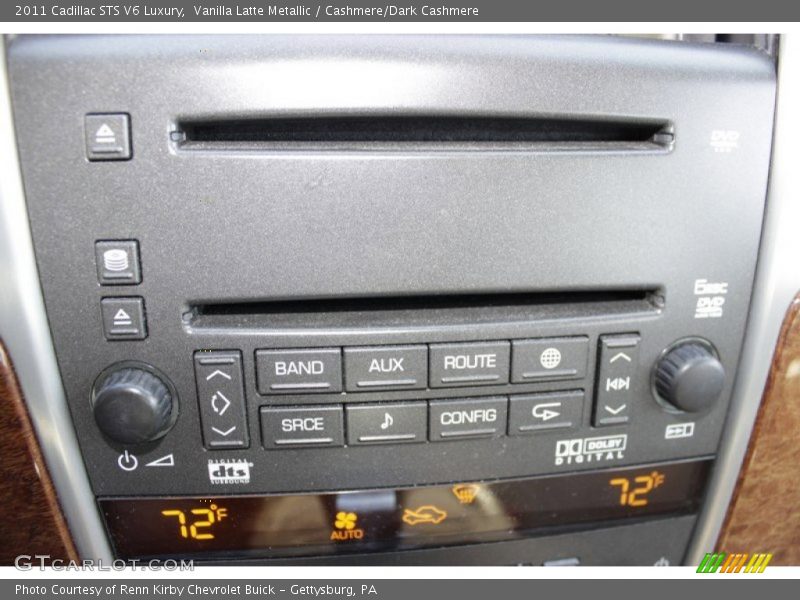 Vanilla Latte Metallic / Cashmere/Dark Cashmere 2011 Cadillac STS V6 Luxury