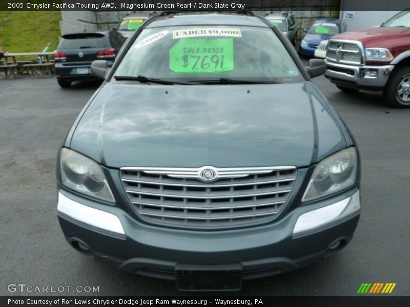 Magnesium Green Pearl / Dark Slate Gray 2005 Chrysler Pacifica Touring AWD