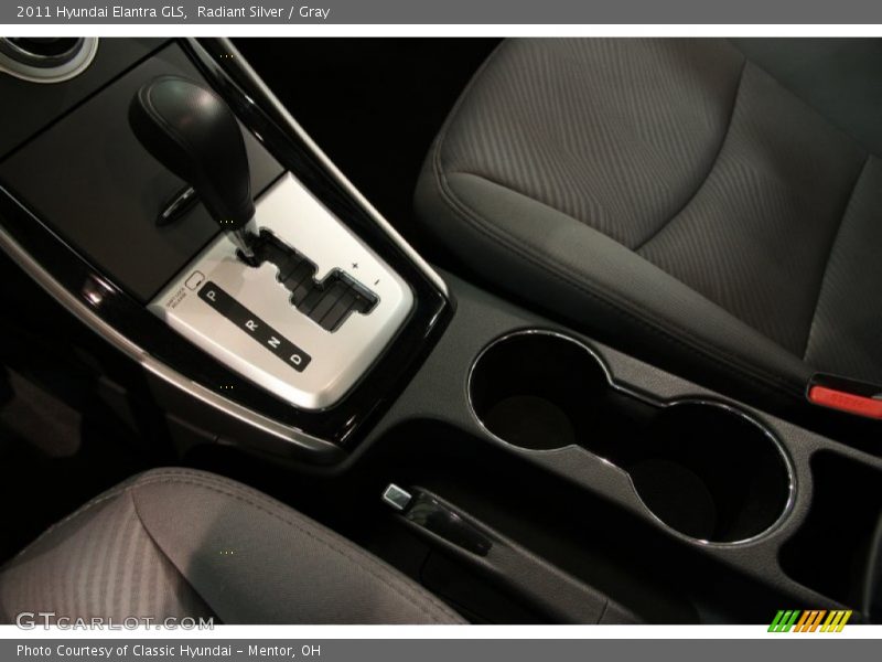 Radiant Silver / Gray 2011 Hyundai Elantra GLS