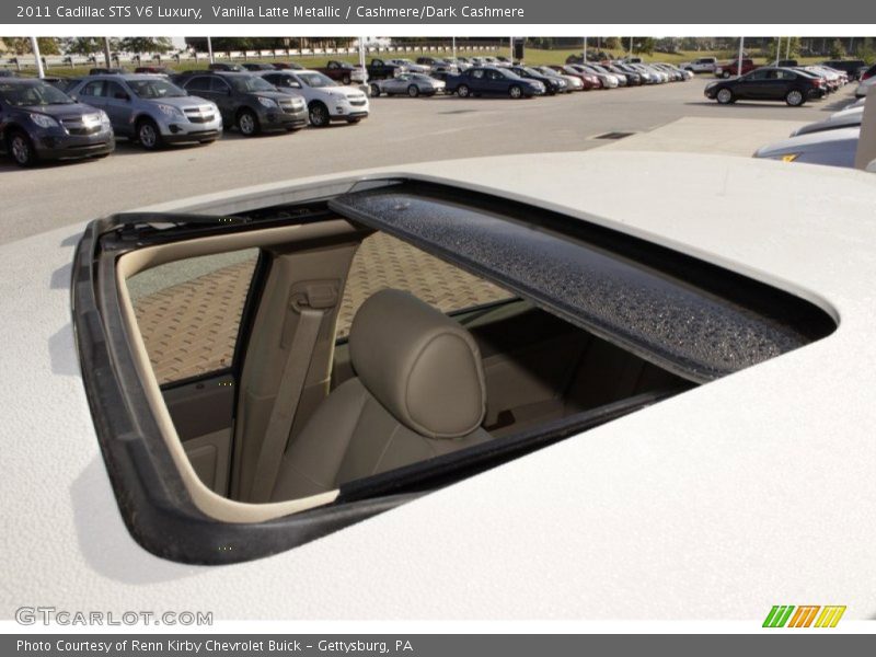 Vanilla Latte Metallic / Cashmere/Dark Cashmere 2011 Cadillac STS V6 Luxury