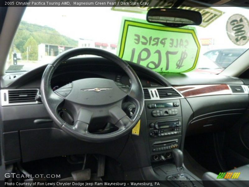 Magnesium Green Pearl / Dark Slate Gray 2005 Chrysler Pacifica Touring AWD