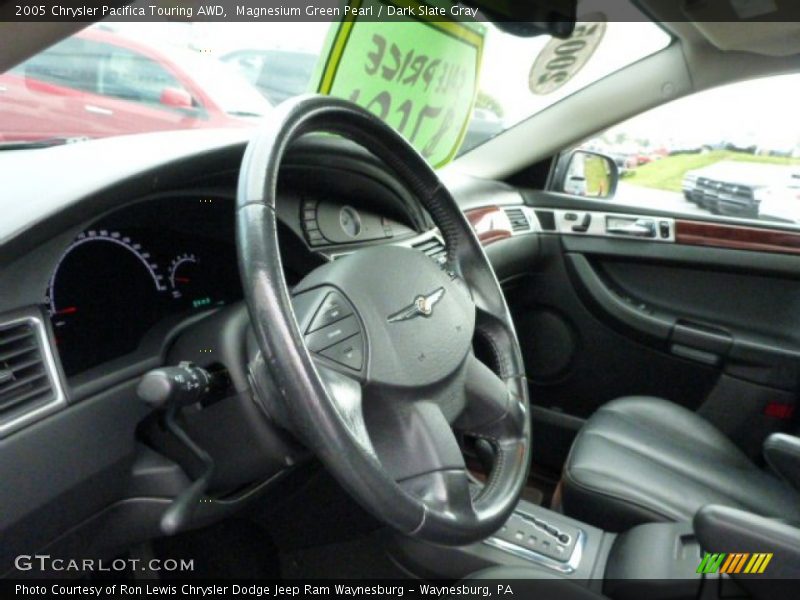 Magnesium Green Pearl / Dark Slate Gray 2005 Chrysler Pacifica Touring AWD