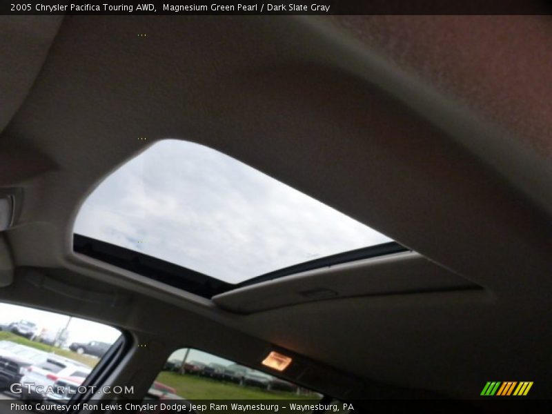 Magnesium Green Pearl / Dark Slate Gray 2005 Chrysler Pacifica Touring AWD