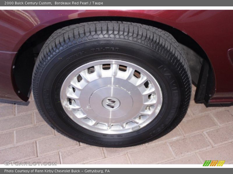 Bordeaux Red Pearl / Taupe 2000 Buick Century Custom