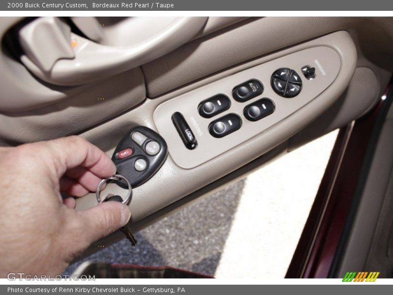 Bordeaux Red Pearl / Taupe 2000 Buick Century Custom