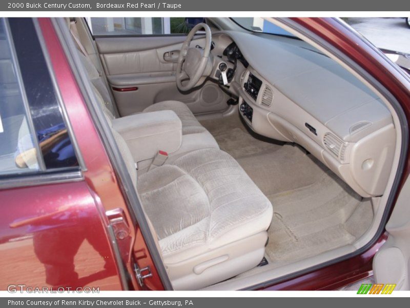 Bordeaux Red Pearl / Taupe 2000 Buick Century Custom