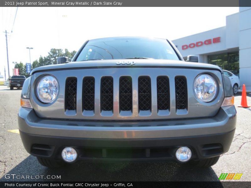 Mineral Gray Metallic / Dark Slate Gray 2013 Jeep Patriot Sport