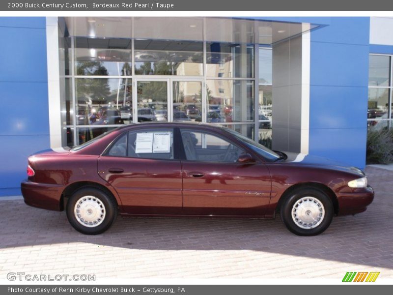 Bordeaux Red Pearl / Taupe 2000 Buick Century Custom