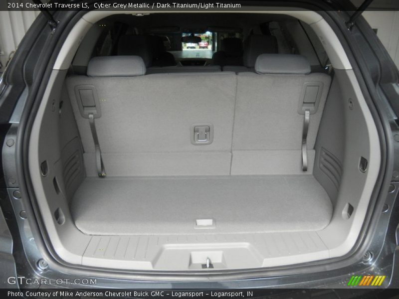 Cyber Grey Metallic / Dark Titanium/Light Titanium 2014 Chevrolet Traverse LS