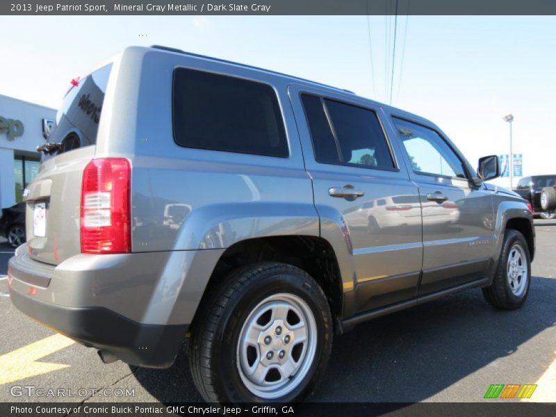 Mineral Gray Metallic / Dark Slate Gray 2013 Jeep Patriot Sport