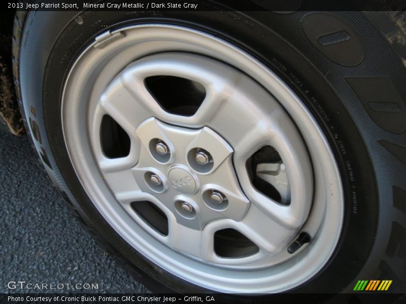 Mineral Gray Metallic / Dark Slate Gray 2013 Jeep Patriot Sport