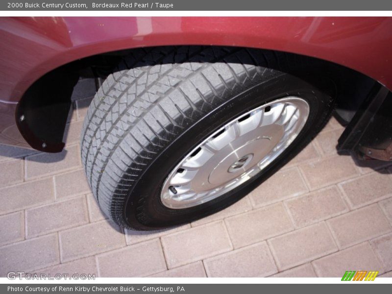 Bordeaux Red Pearl / Taupe 2000 Buick Century Custom