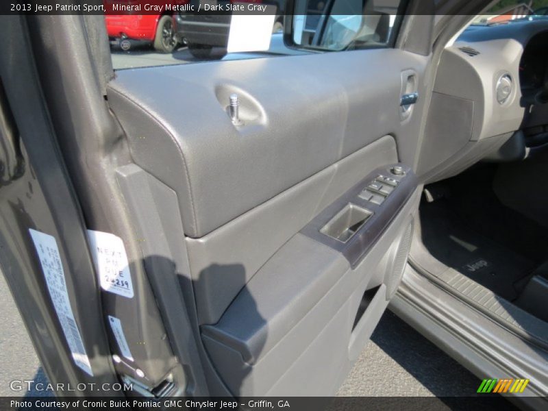 Mineral Gray Metallic / Dark Slate Gray 2013 Jeep Patriot Sport