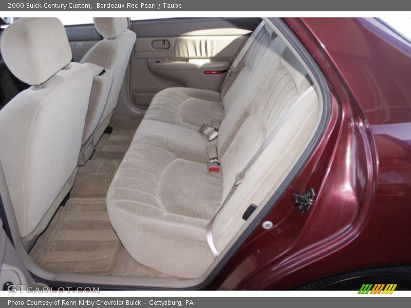 Bordeaux Red Pearl / Taupe 2000 Buick Century Custom