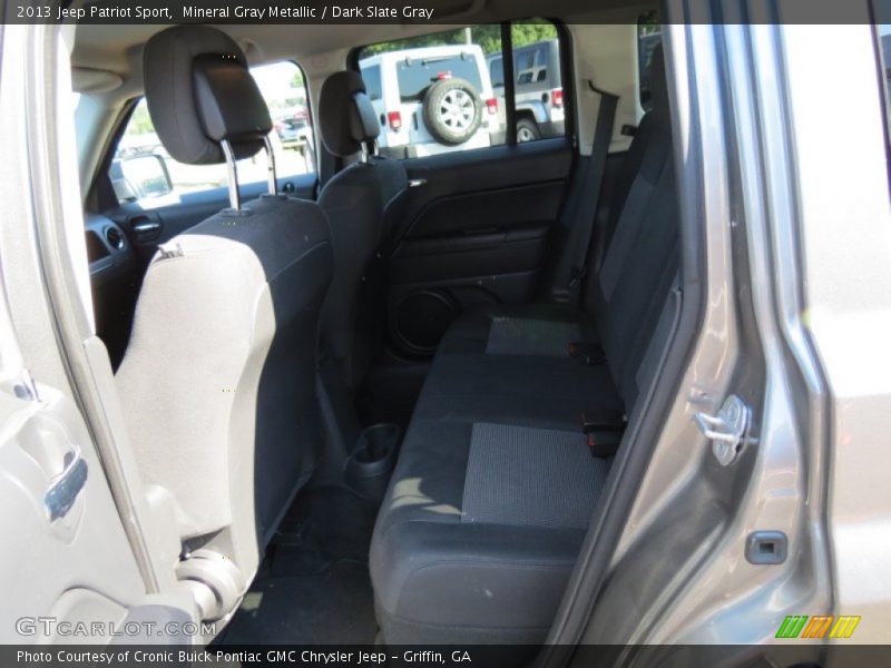 Mineral Gray Metallic / Dark Slate Gray 2013 Jeep Patriot Sport
