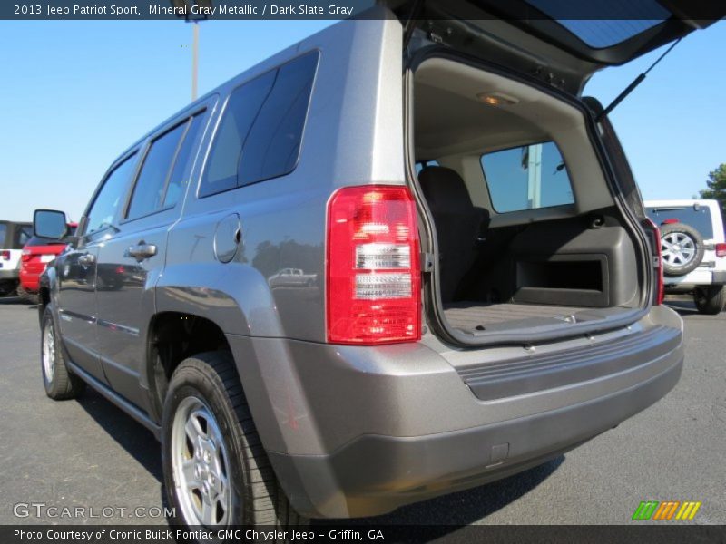 Mineral Gray Metallic / Dark Slate Gray 2013 Jeep Patriot Sport