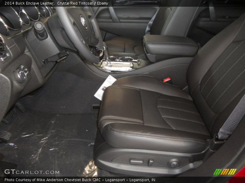 Crystal Red Tintcoat / Ebony 2014 Buick Enclave Leather