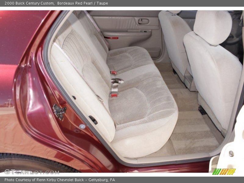 Bordeaux Red Pearl / Taupe 2000 Buick Century Custom