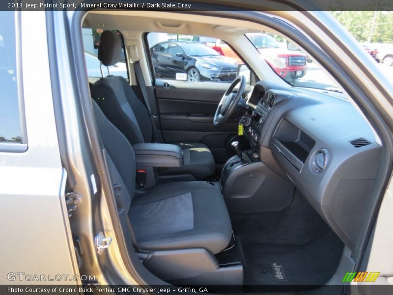 Mineral Gray Metallic / Dark Slate Gray 2013 Jeep Patriot Sport
