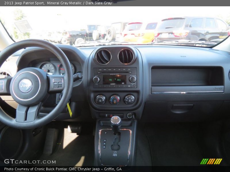 Mineral Gray Metallic / Dark Slate Gray 2013 Jeep Patriot Sport