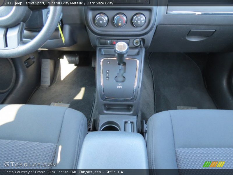 Mineral Gray Metallic / Dark Slate Gray 2013 Jeep Patriot Sport