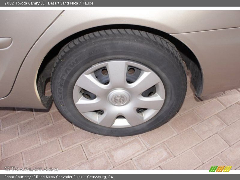 Desert Sand Mica / Taupe 2002 Toyota Camry LE