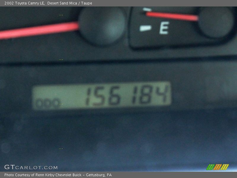Desert Sand Mica / Taupe 2002 Toyota Camry LE