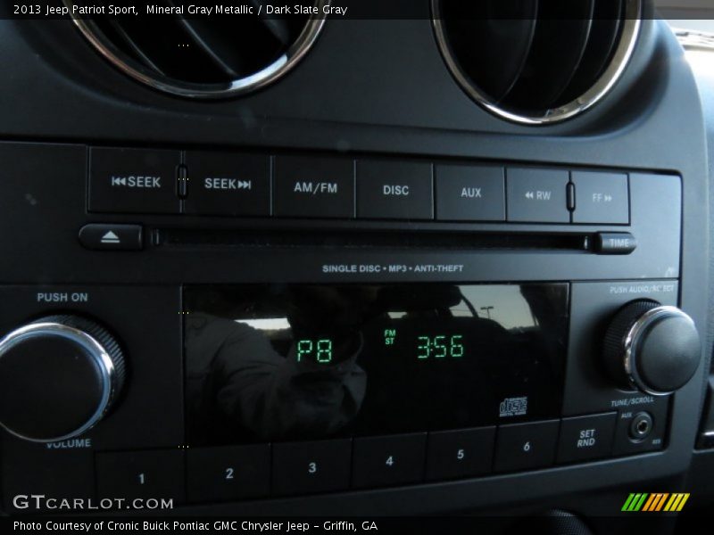 Mineral Gray Metallic / Dark Slate Gray 2013 Jeep Patriot Sport