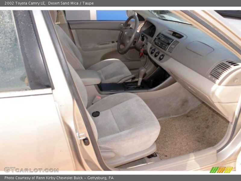 Desert Sand Mica / Taupe 2002 Toyota Camry LE