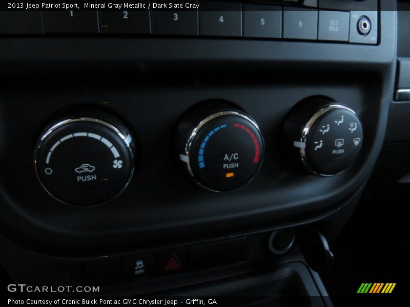 Mineral Gray Metallic / Dark Slate Gray 2013 Jeep Patriot Sport