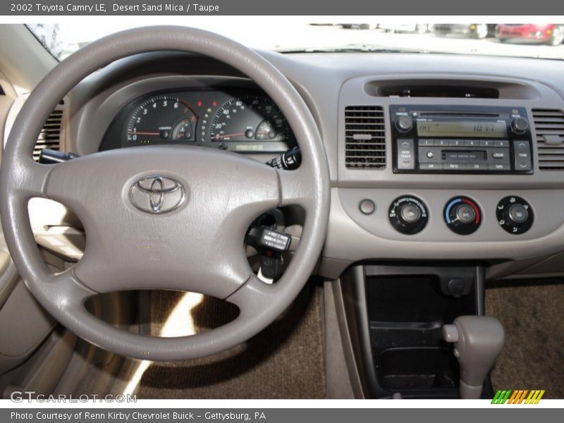 Desert Sand Mica / Taupe 2002 Toyota Camry LE