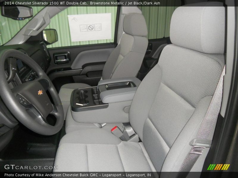 Front Seat of 2014 Silverado 1500 WT Double Cab