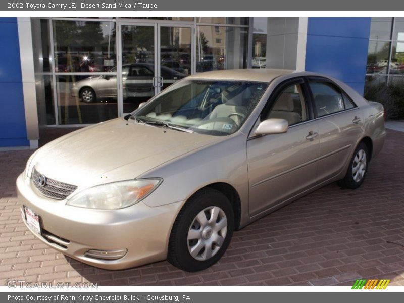 Desert Sand Mica / Taupe 2002 Toyota Camry LE