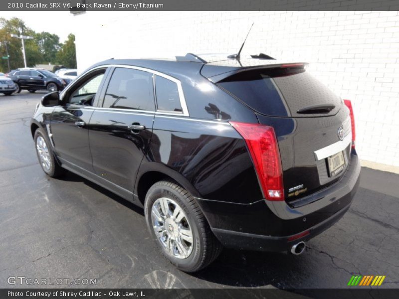 Black Raven / Ebony/Titanium 2010 Cadillac SRX V6
