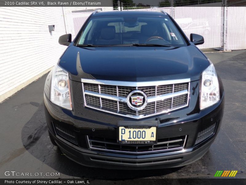 Black Raven / Ebony/Titanium 2010 Cadillac SRX V6