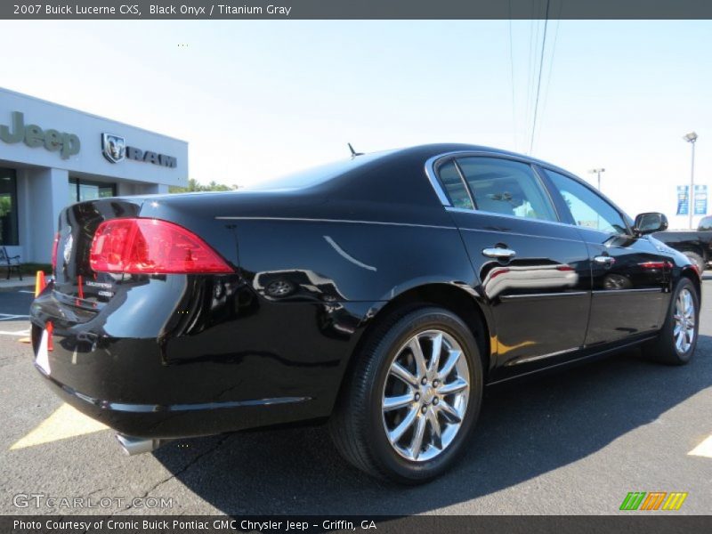 Black Onyx / Titanium Gray 2007 Buick Lucerne CXS