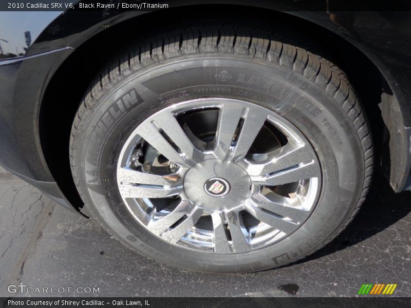 Black Raven / Ebony/Titanium 2010 Cadillac SRX V6